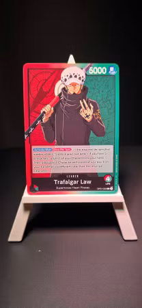 Trafalgar Law | OP01-002 | Red/Green Leader | Supernovas/Heart Pirates