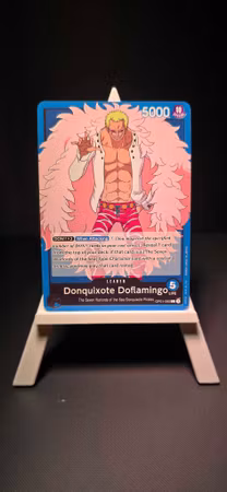 Donquixote Doflamingo | OP01-060 | Blue Leader | The Seven Warlords of the Sea/Donquixote Pirates