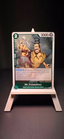 Mr.3 (Galdino) | ST30-014 | Green Rare | Impel Down/Former Baroque Works