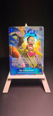 Mr.3 (Galdino) | OP09-056 | Blue Alternate Art | Cross Guild/Former Baroque Works