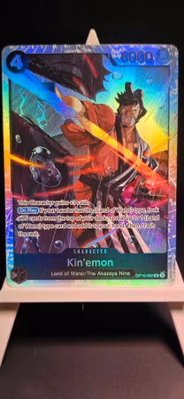 Kin'emon | OP16-082 | Black Super Rare | Land of Wano/The Akazaya Nine