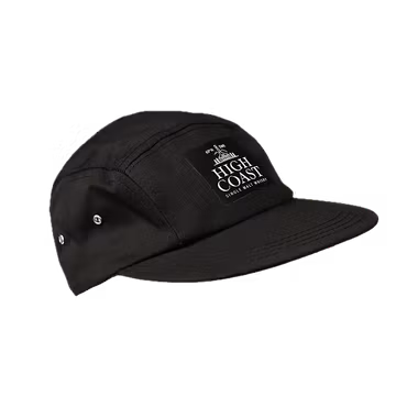 Keps 5-panel, svart
