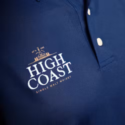 Golfpiké Unisex, navy