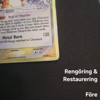 Rengöring & restuarering av TCG-kort (Paket)
