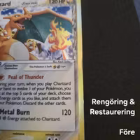 Rengöring & restuarering av TCG-kort (Paket)
