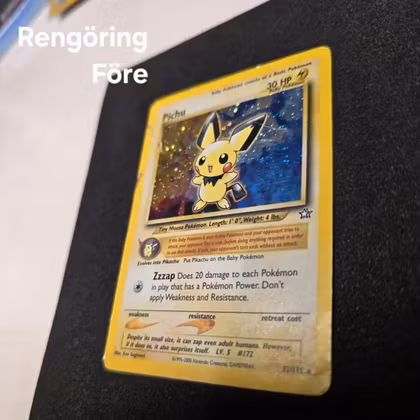 Rengöring av TCG-kort