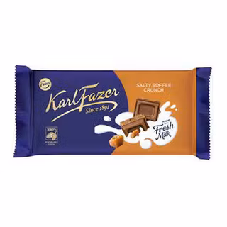 Karl Fazer Salty Toffee Crunch Chokladkaka 145g