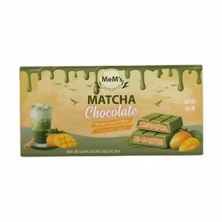 MeM's Matcha Chocolate Mango Cream 100g