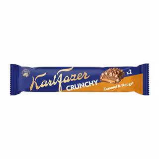 Karl Fazer Crunchy Caramel & Nougat 55g
