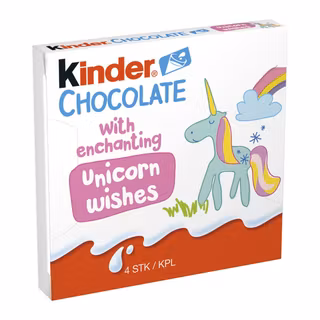 Kinder Chocolate 4-pack 50g