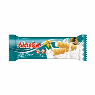 Alaska Rolls Milk Cream 18g