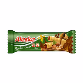 Alaska Rolls Hazelnut Cream 18g