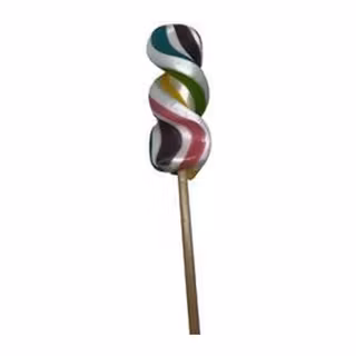Spiralklubba Regnbåge 50g