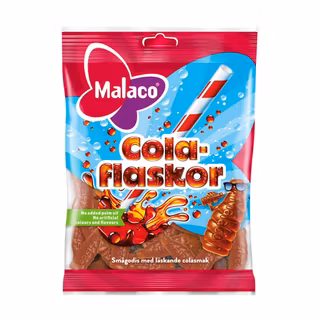 Malaco Colaflaskor 95g