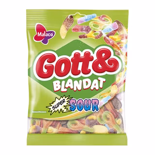 Gott & Blandat Supersur 130g