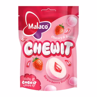 Malaco Chewit Strawberry 115g