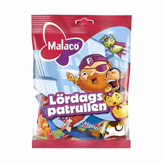 Malaco Lördagspatrullen 150g