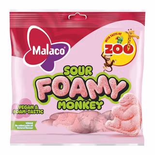 Zoo Foamy Sour Monkey 115g