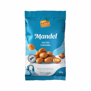 Mandlar Salt Caramel 125g