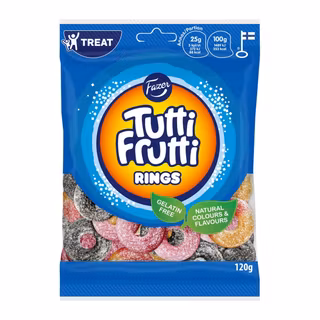 Tutti Frutti Rings 120g