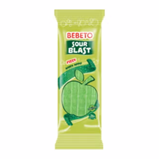 Bebeto Sour Blast Apple 180g