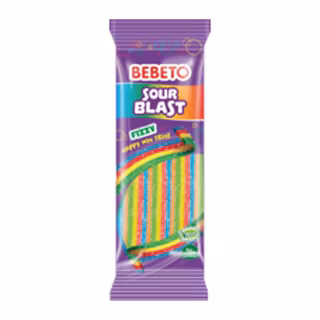 Bebeto Sour Blast Fruit 180g