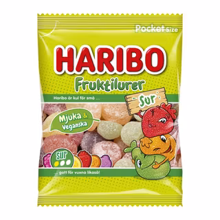 Fruktilurer Sur 75g
