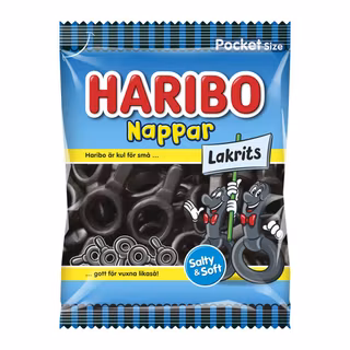Nappar Lakrits 80g