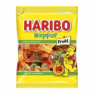 Nappar Frukt 80g