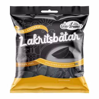 Lakritsbåtar 80g