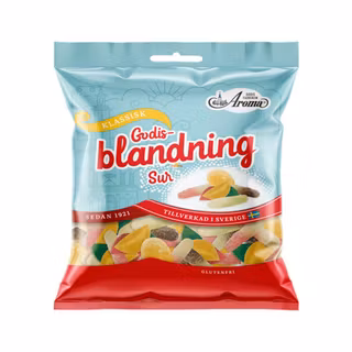 Godisblandning Sur 115g