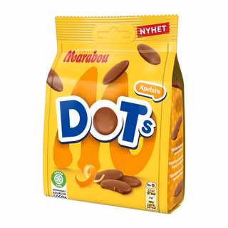 Marabou Dots Apelsin 120g