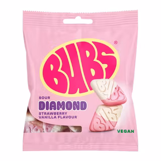 BUBS Strawberry Vanilla Diamond 155g