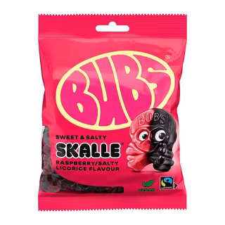 BUBS Raspberry Licorice 90g