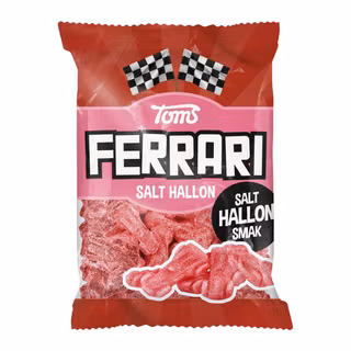 Ferrari Salt Hallon 120g