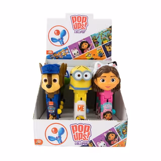 Mix Pop Ups Lollipop 10g 6st
