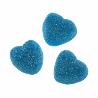 BLUE RAZZ HJÄRTAN 1K