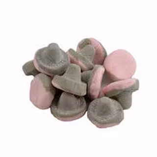 Skumsvamp Hallon Lakrits 1kg