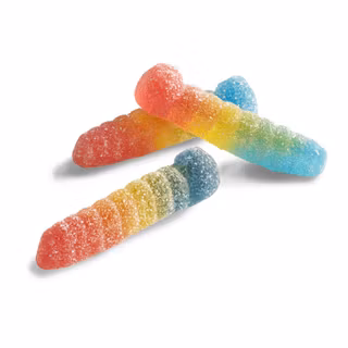 Rainbow Worms Sour 3K BIB