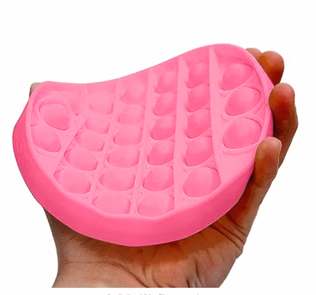 2-pack Pop It Fidget Toy Rund CE Godkänd