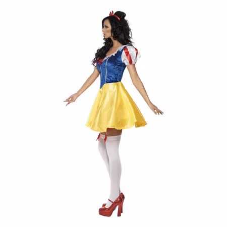 Sexig Snövit Maskeradräkt