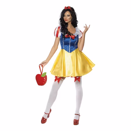 Sexig Snövit Maskeradräkt