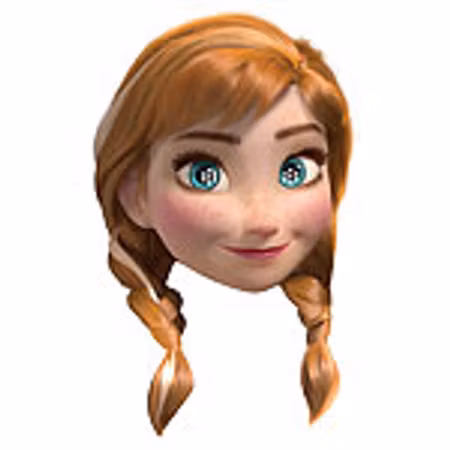Frost Anna pappersmask 1-pack