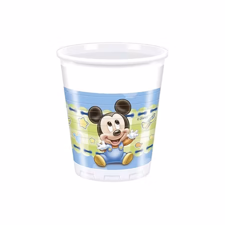 Mickey Mouse plastmugg 8-pack