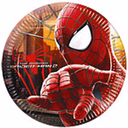 Spiderman 2 tallrikar