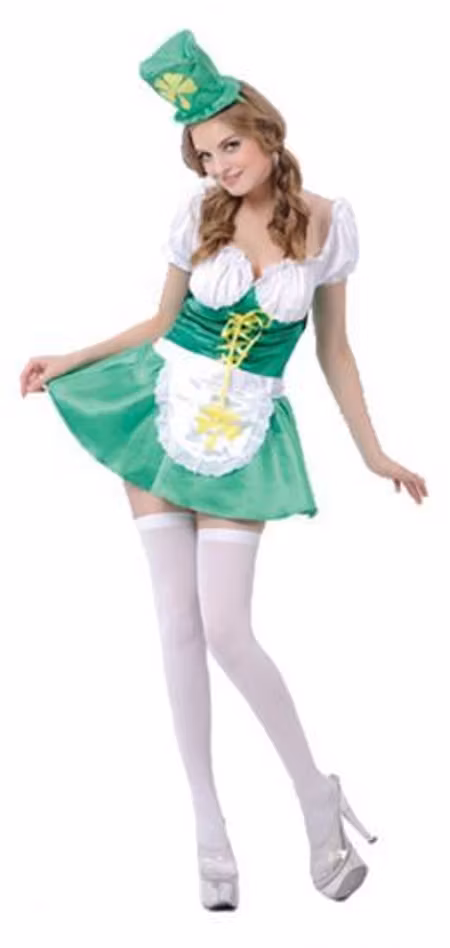 Kvinnlig Leprechaun onesize