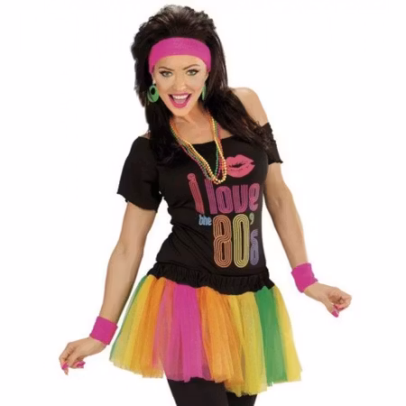 Pride färgad kjol Tutukjol