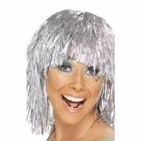 Glitter Peruk 7 färger