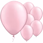 Rosa Latex ballonger 10-pack