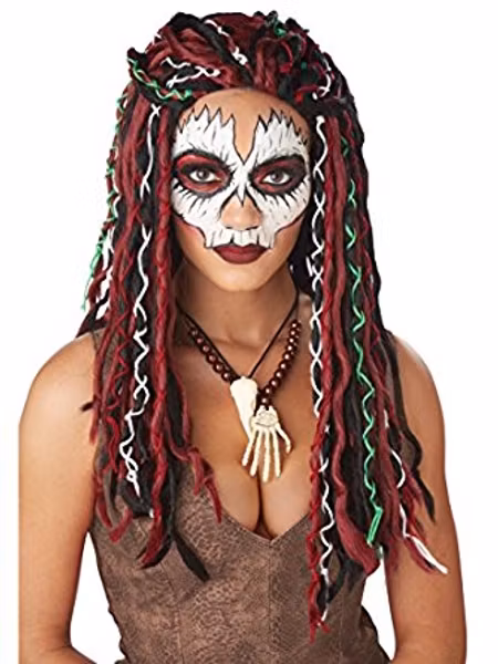 Voodoo Prästinna Peruk